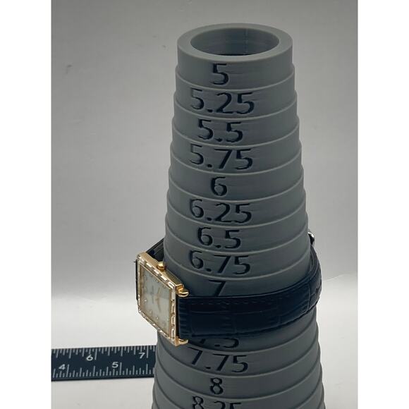 Anne Klein Mother of Pearl Dial Womens Watch 26mm New Battery New Leather Band - Picture 12 of 12